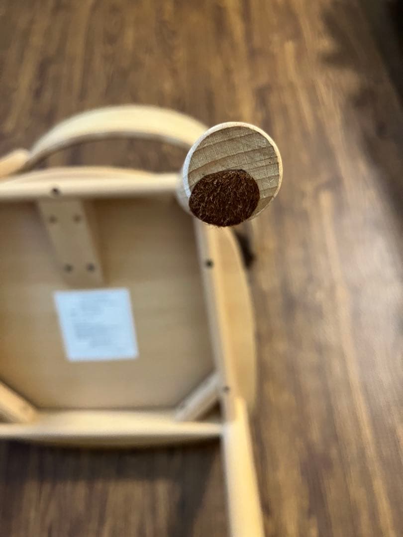 無印良品　ブナ無垢材チェア　1脚