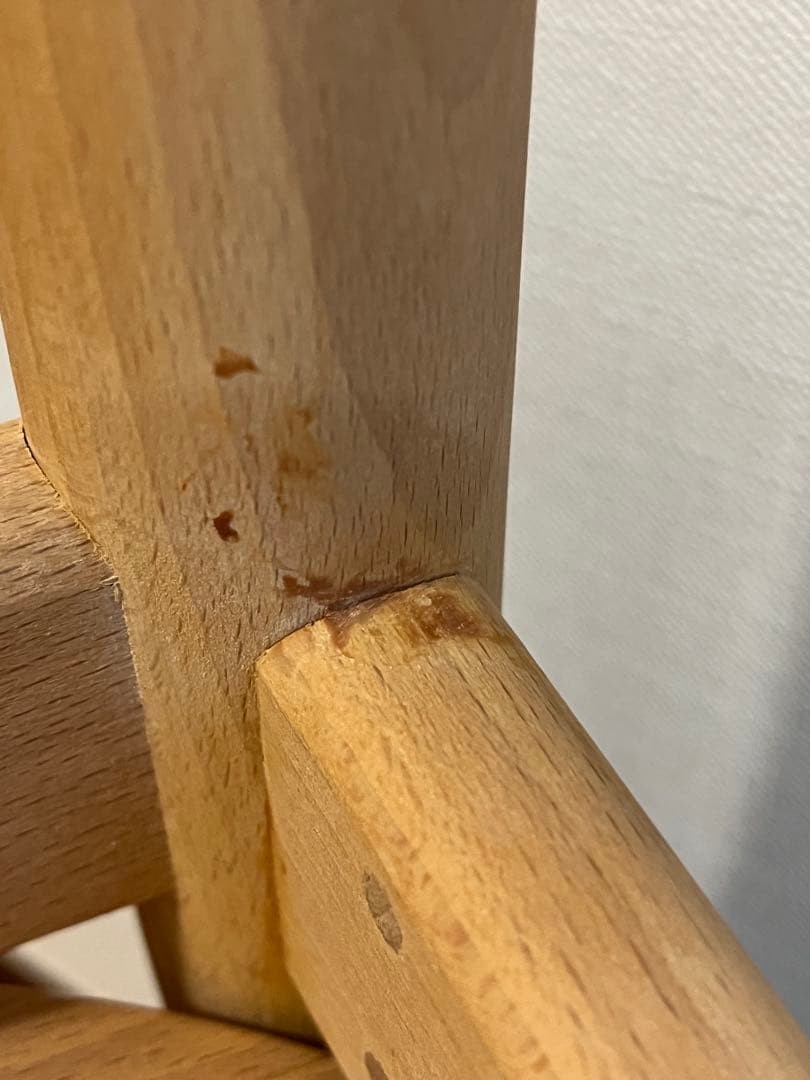 無印良品　ブナ無垢材チェア　1脚