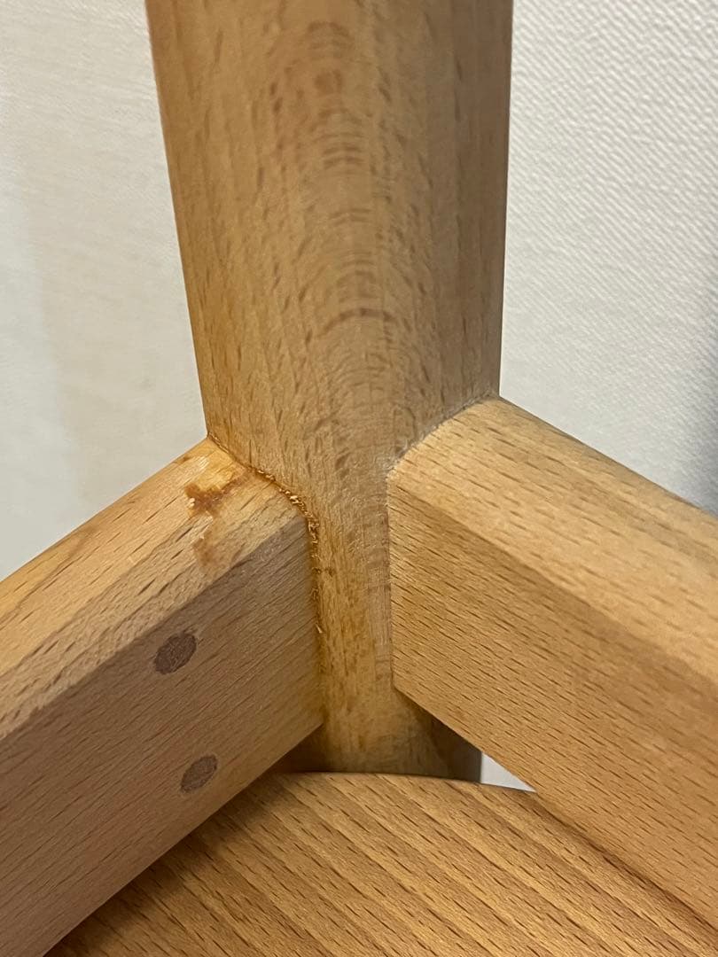 無印良品　ブナ無垢材チェア　1脚