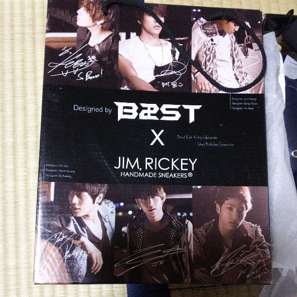 【BEAST】デザインシューズ ヒョンスン