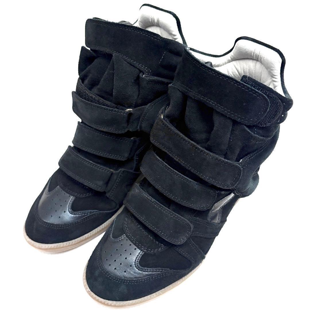 ISABEL MARANT イザベルマラン ブラック スニーカー スエード