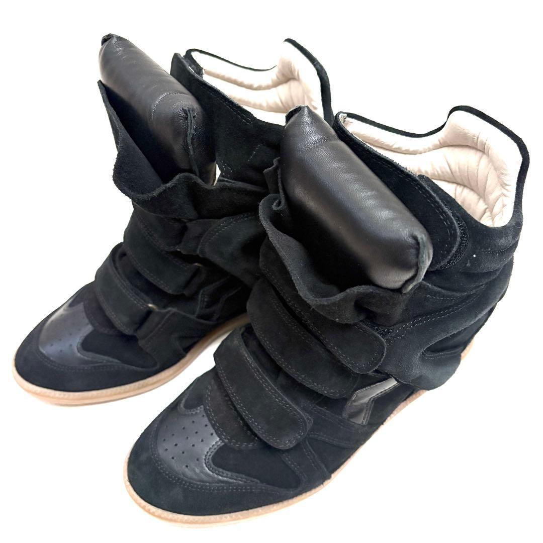 ISABEL MARANT イザベルマラン ブラック スニーカー スエード