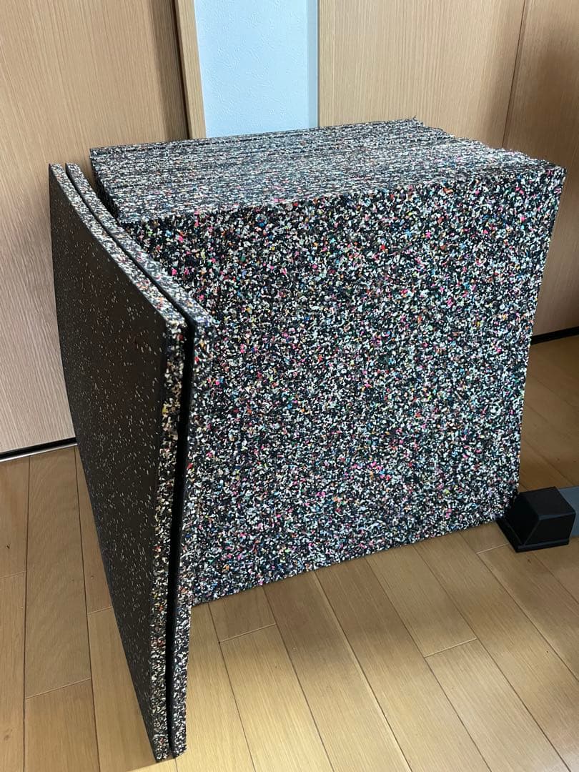 SLDS ラバーチップマット 50cm×50cm×厚み15mmタイプ/ 計24枚