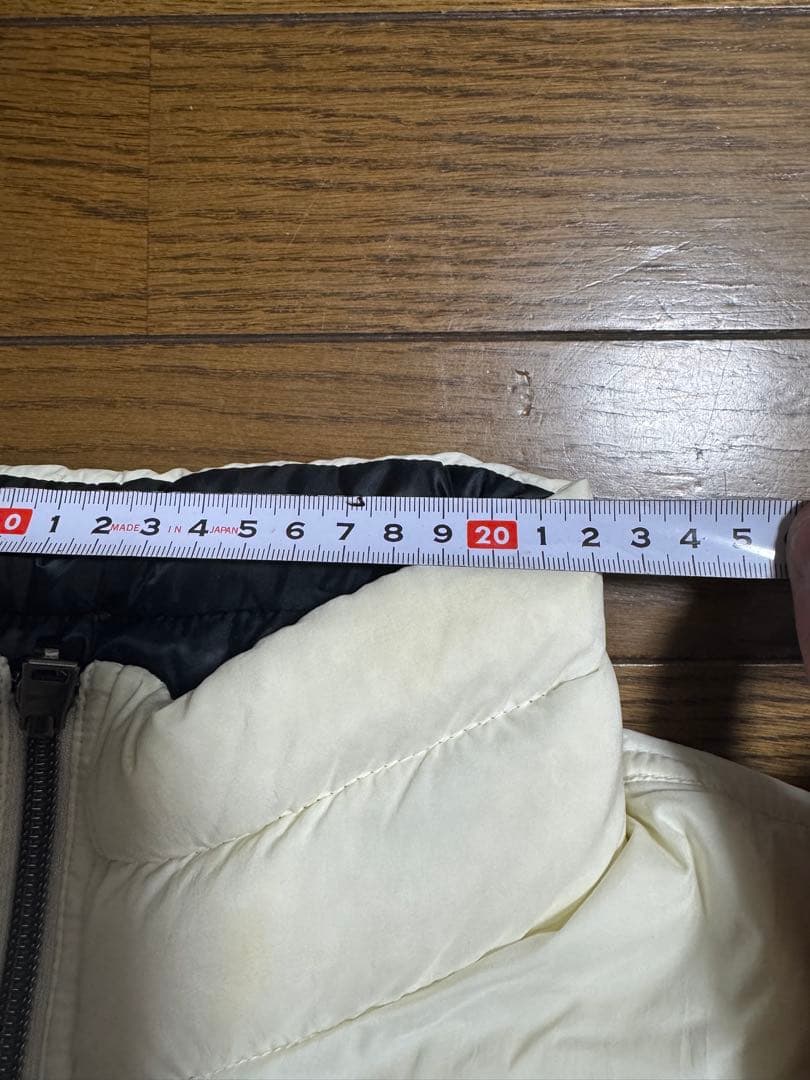 Herno リバーシブルダウンベスト ホワイト/ブラック