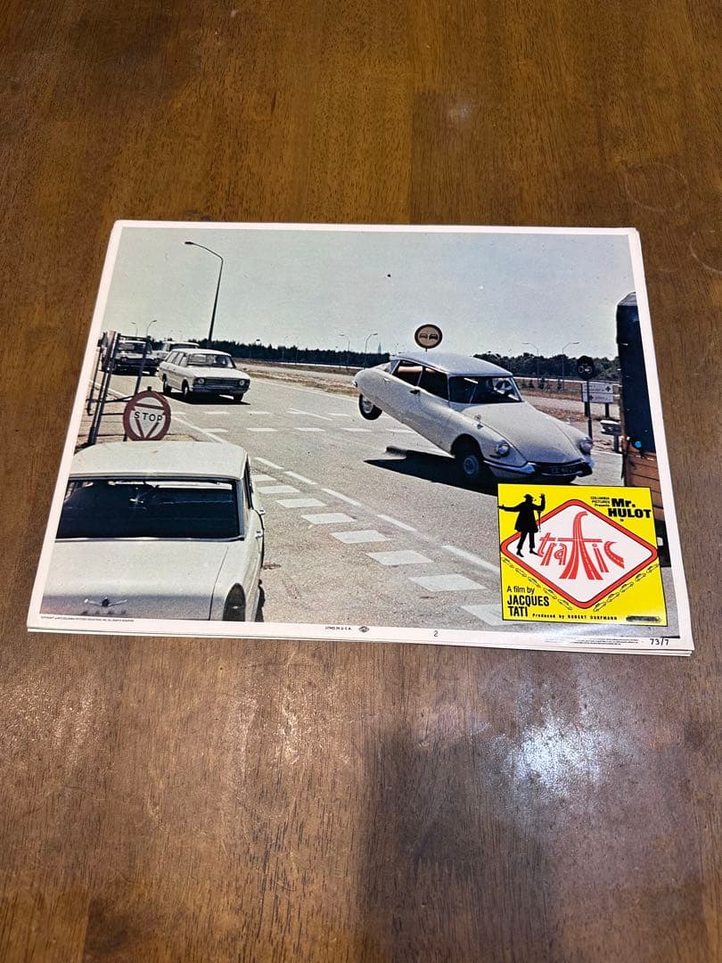 ジャックタチ　トラフィック　ロビーカード　8枚セット