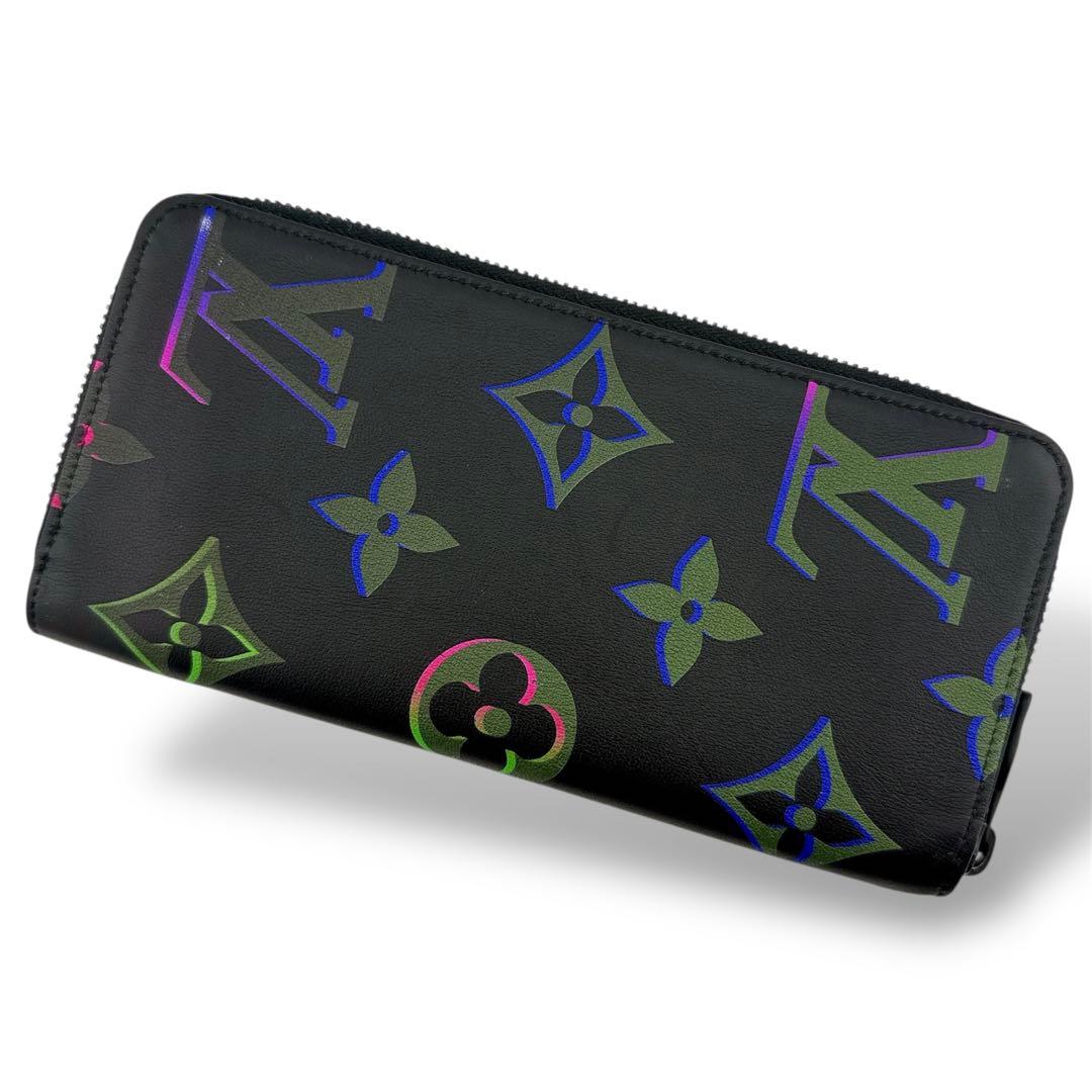 ルイヴィトン モノグラム スポットライト パターン ジッピーウォレット 長財布