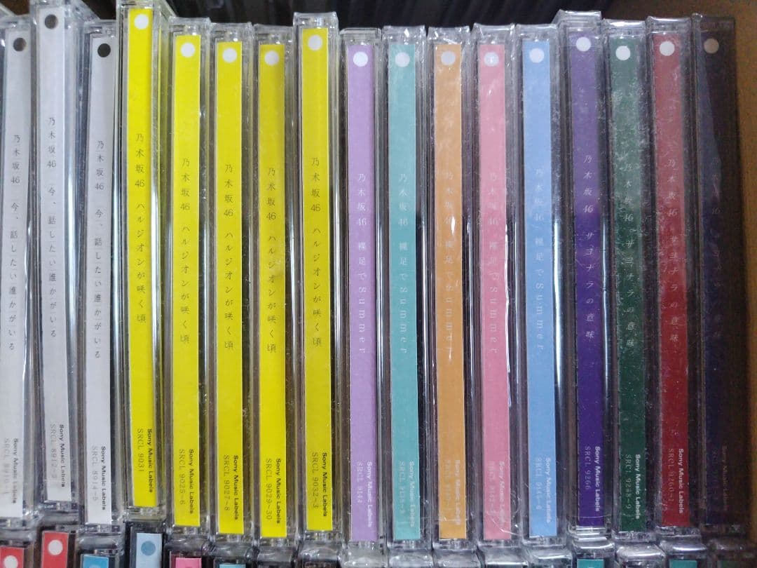 乃木坂　CD まとめ　シングル　アルバム