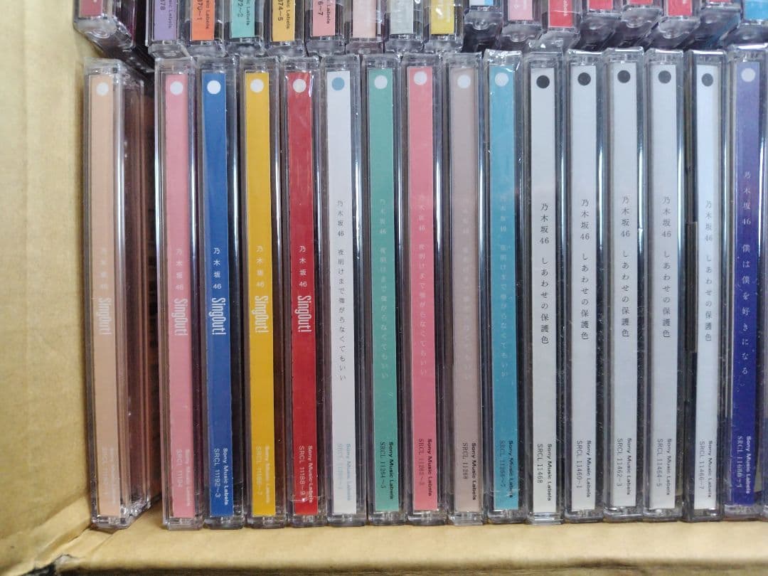乃木坂　CD まとめ　シングル　アルバム
