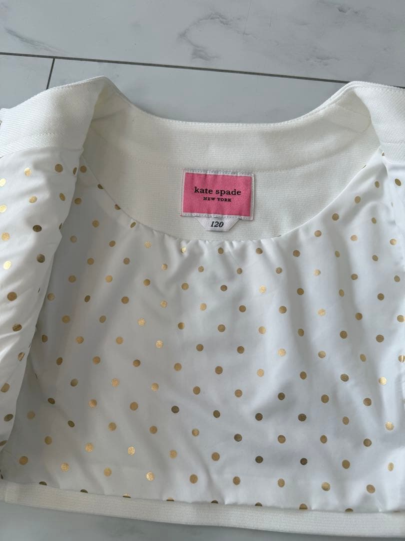 kate spadeジャケット120cm/卒園式/入学式/ボレロ/ケイトスペード