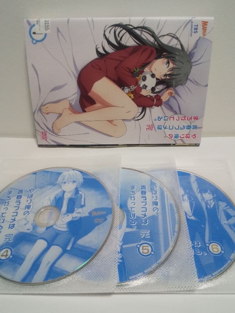 【レンタル落ち】アニメDVD やはり俺の青春ラブコメはまちがっている。全巻セット