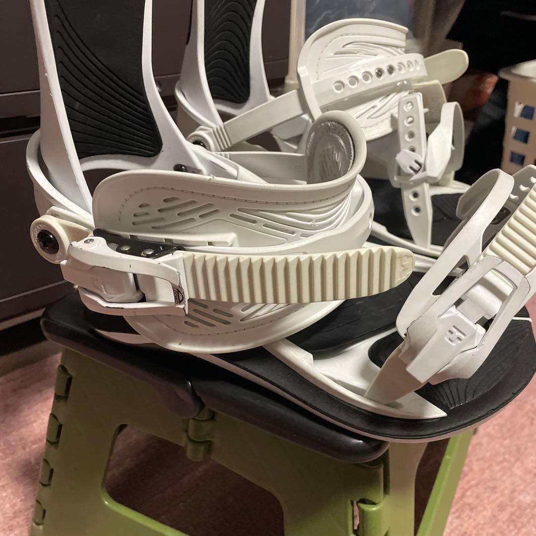 UNION ULTRA 22-23 Mサイズ スノボ ビンディング ホワイト