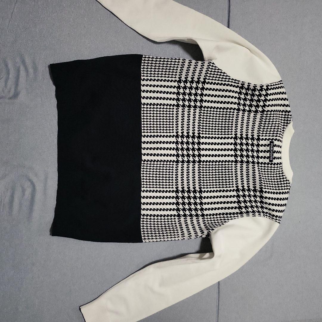 PEARLY GATES チェック柄セーター L