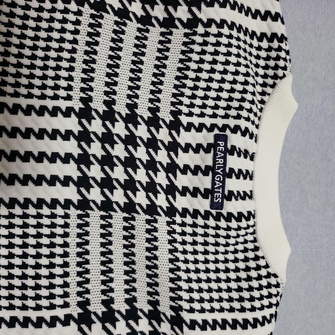 PEARLY GATES チェック柄セーター L