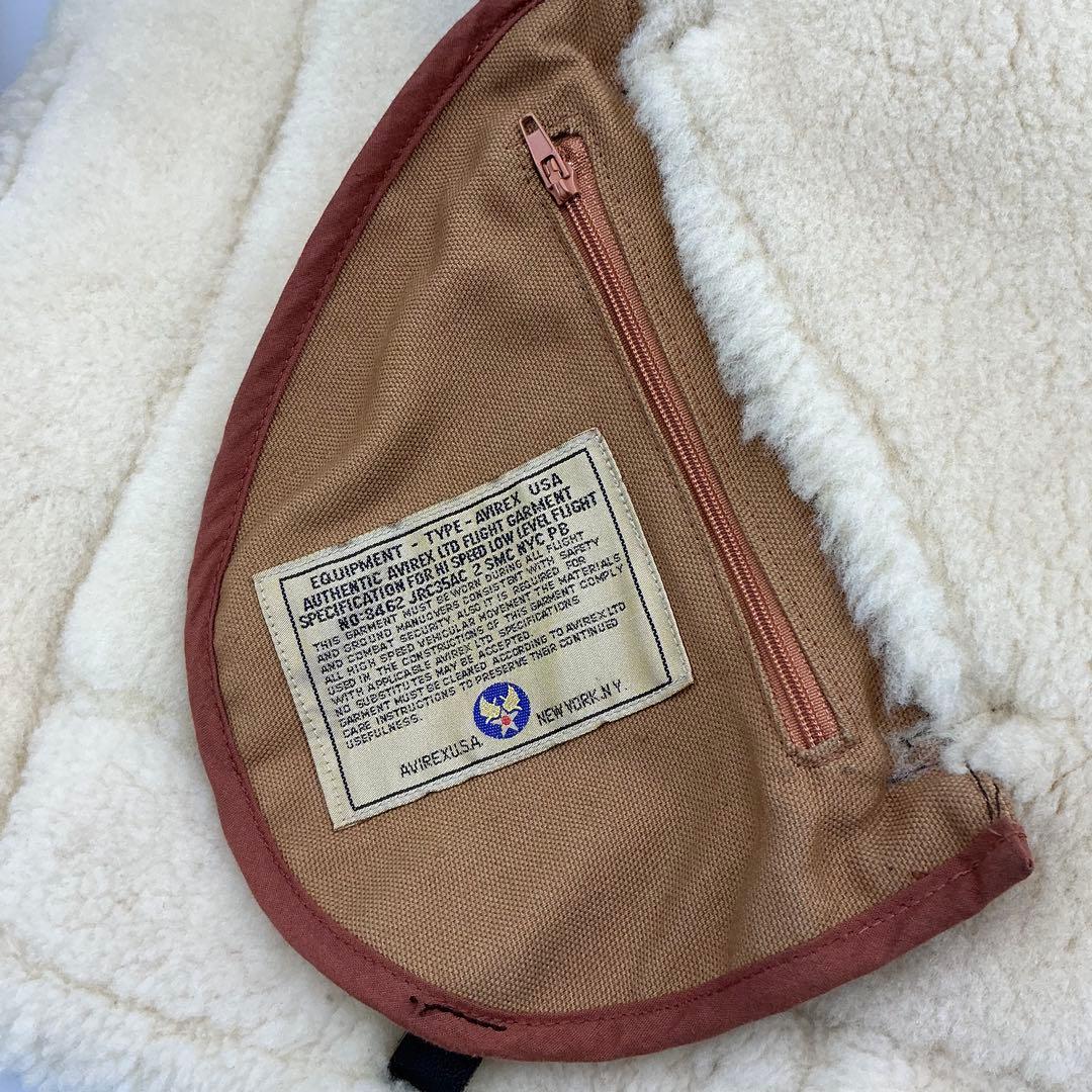 AVIREXアヴィレックス ムートンジャケット サイズ40