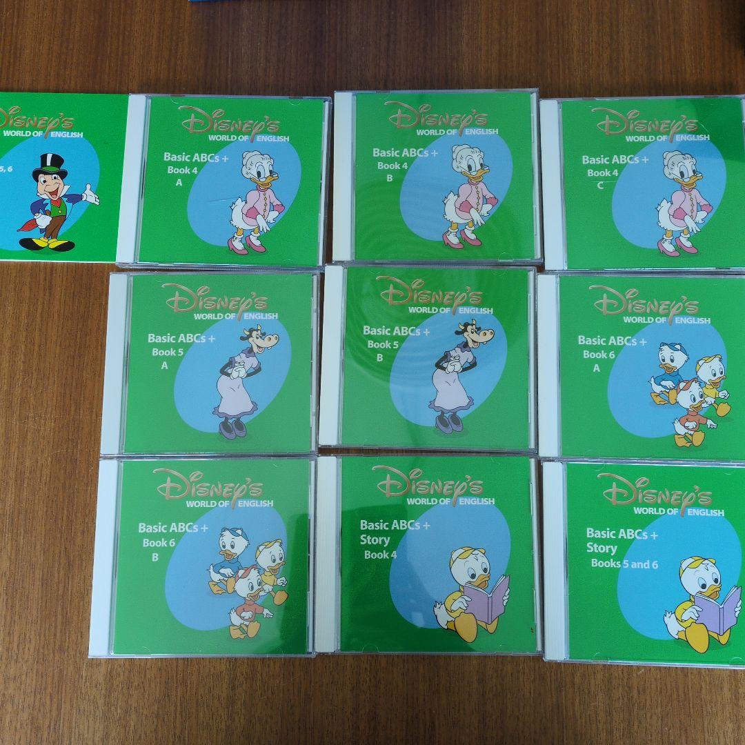 Disney's World of English CD 35枚セット