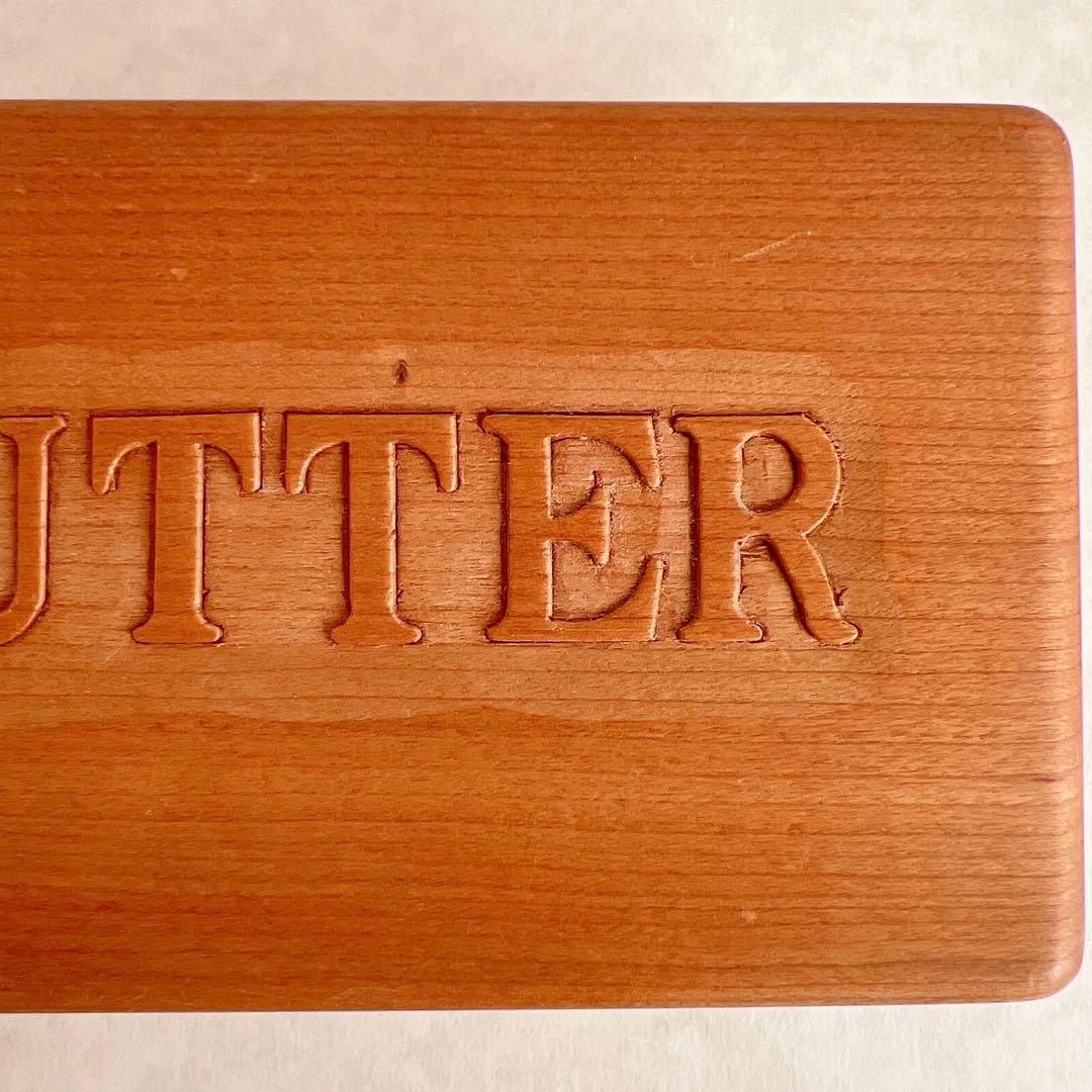 三谷龍二　バターケース　付属ナイフ付き