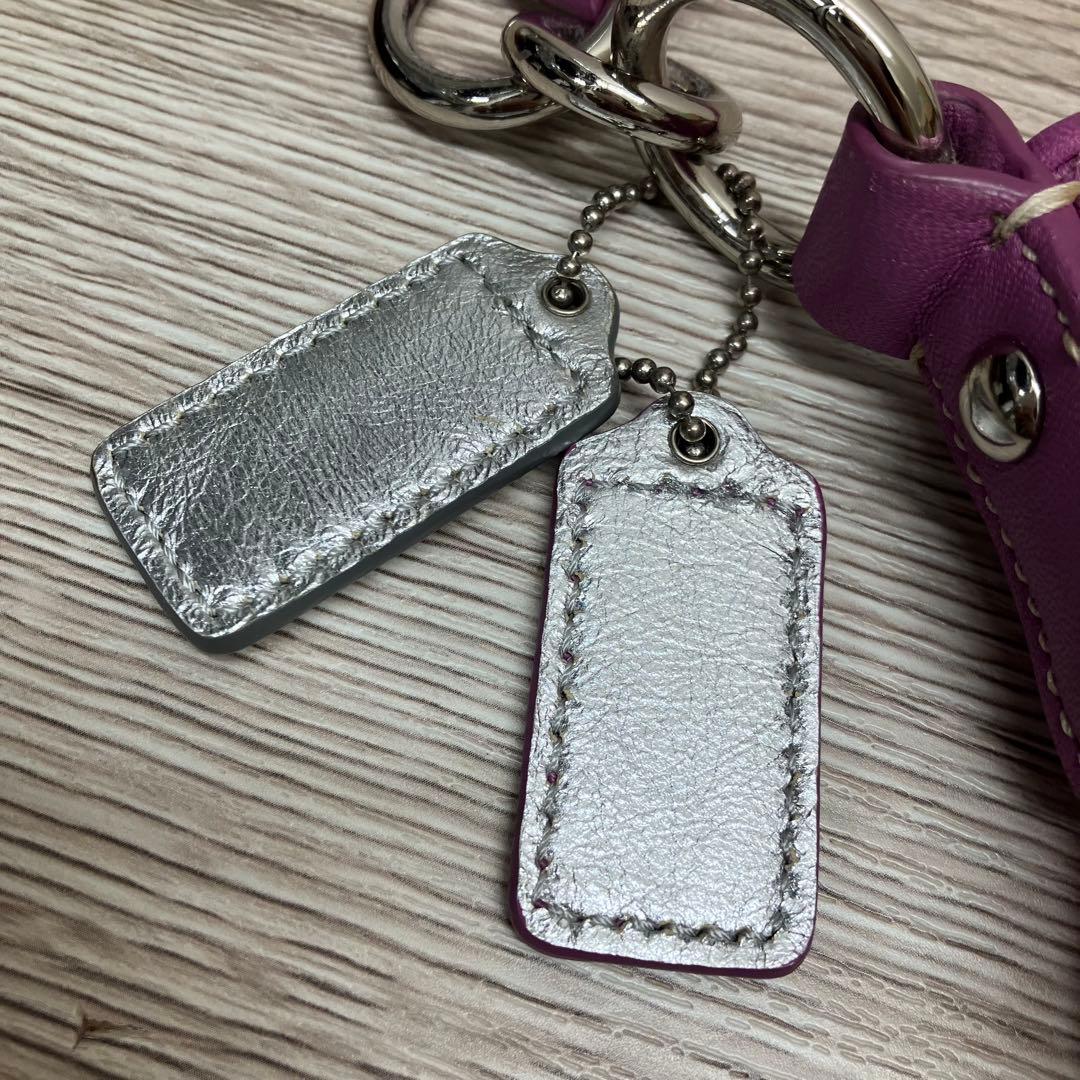 coach コーチ　ピンク ナイロン ショルダーバッグ★