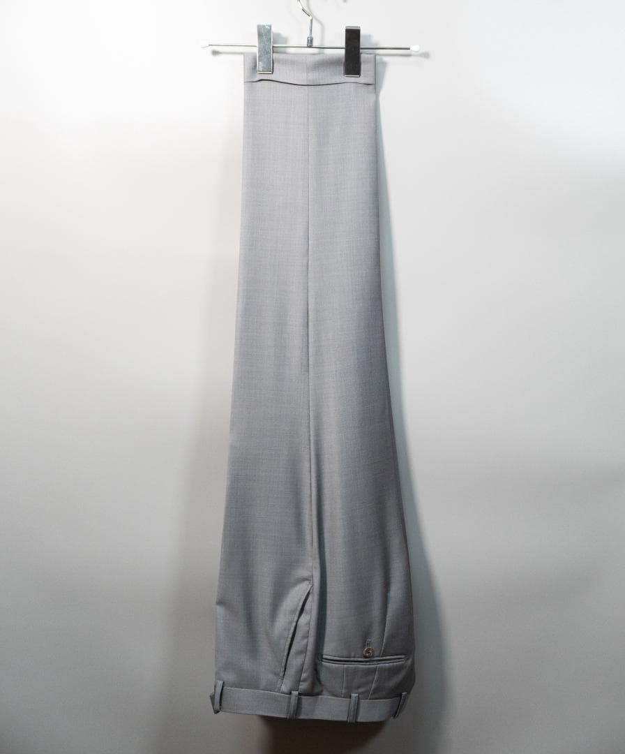 スーツ ゼニア TRAVELLER ライトグレー Mサイズ相当 美品