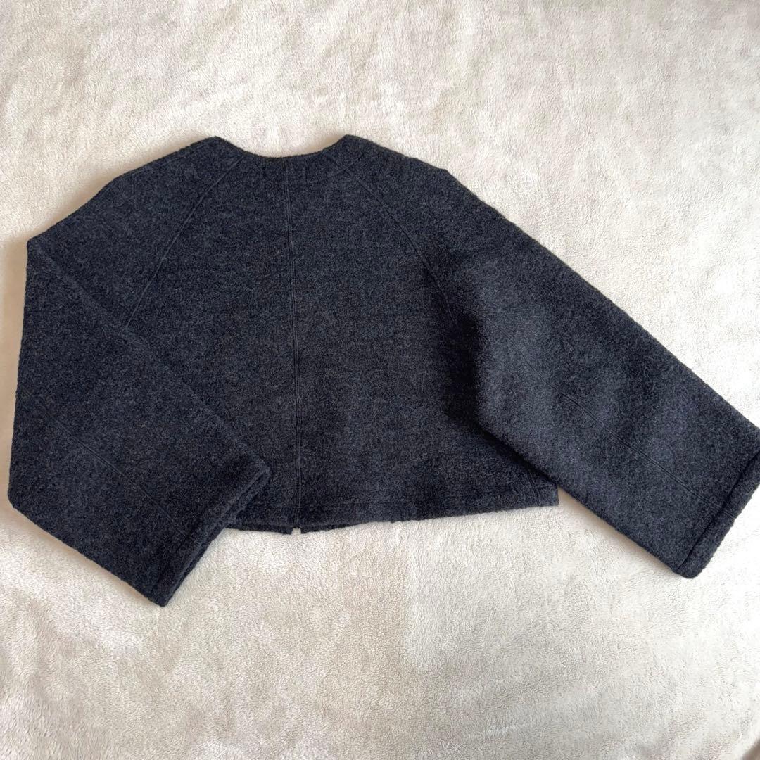 今期 2025AW IENA イエナ BLACK ライナージャケット グレー