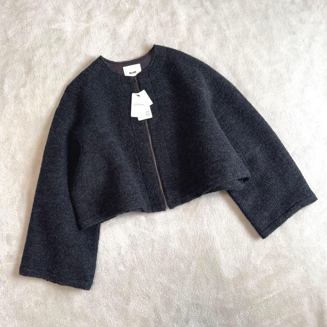 今期 2025AW IENA イエナ BLACK ライナージャケット グレー