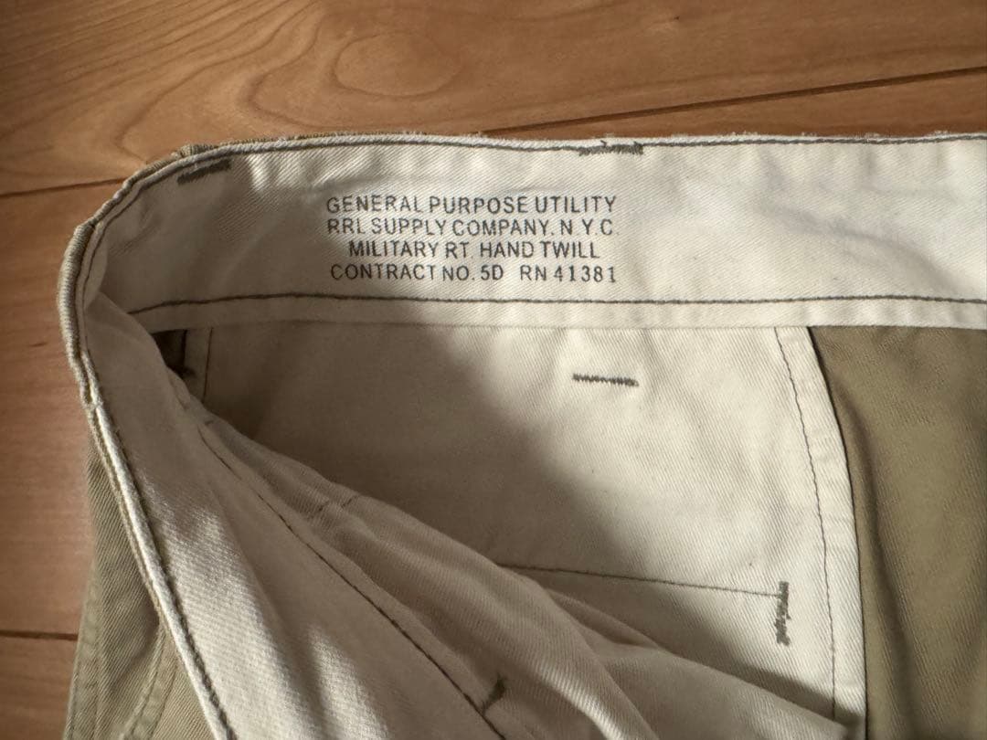 パンツ double rl chino pants rrl