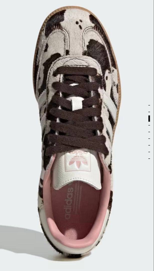 adidas Samba OG 牛柄 スニーカー