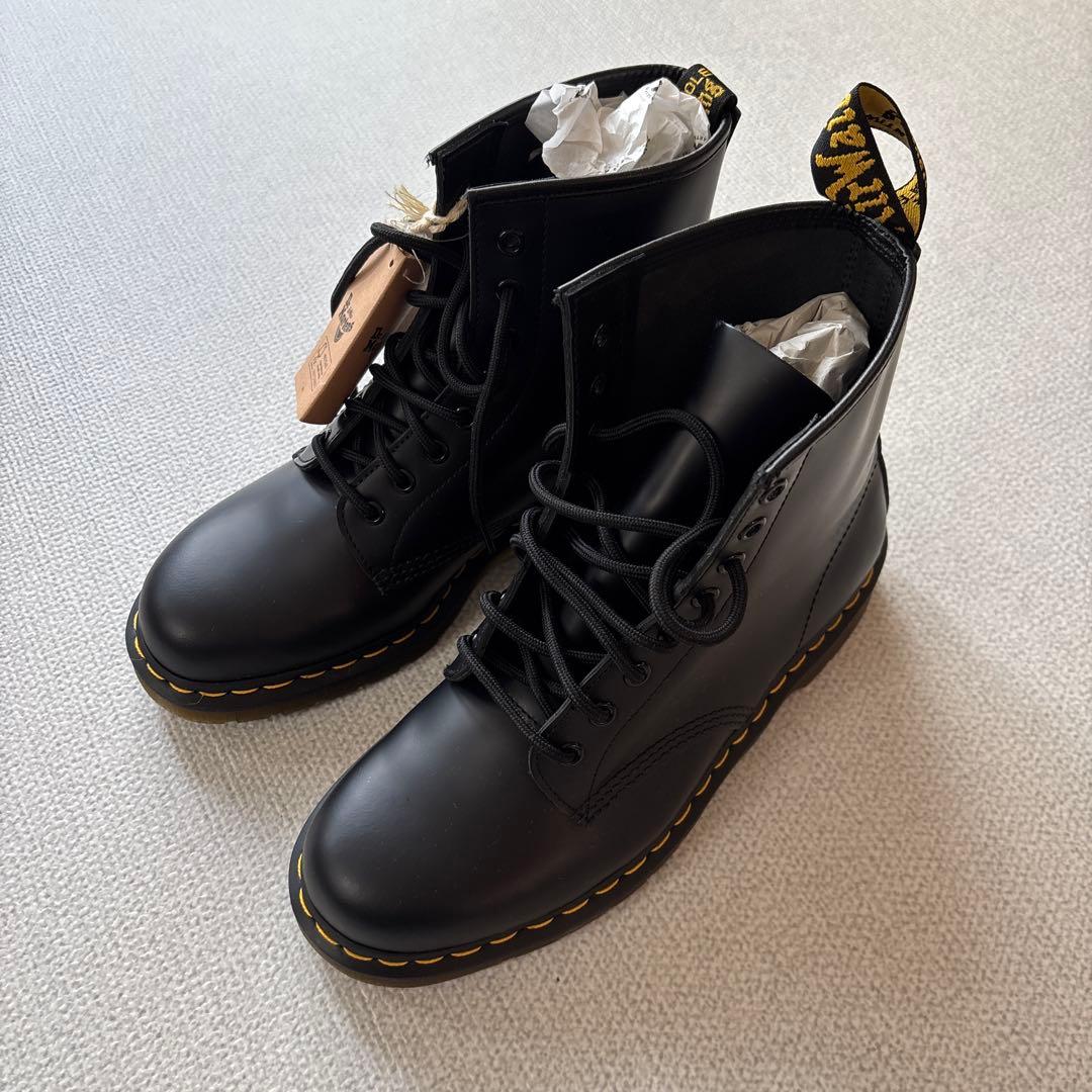 BOUTIQUE　Dr. Martens ブラックワークブーツ 1460