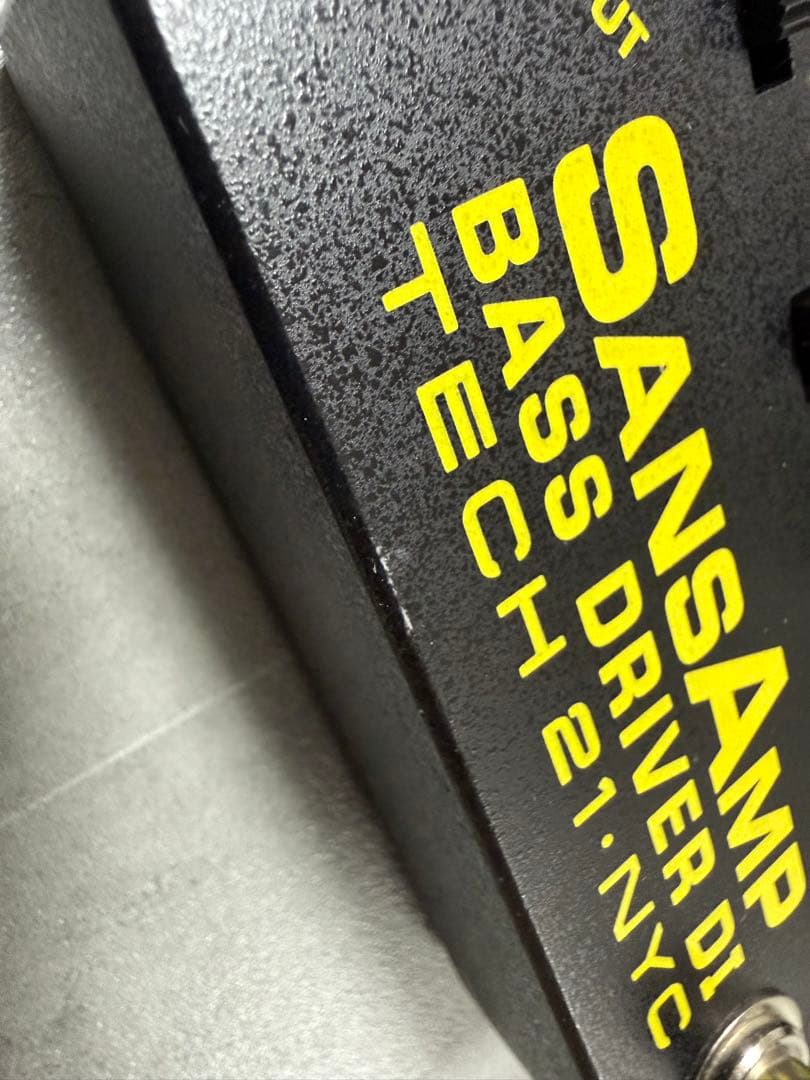 【良品】Tech 21 NYC SansAmp Bass D DI