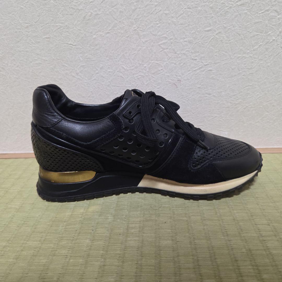 LOUIS VUITTON ランアウェイライン スニーカー レザー 22cm