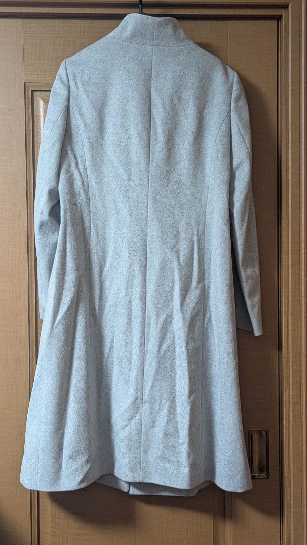 m.a11.05　アンタイトル　 ロングコート ライトグレー