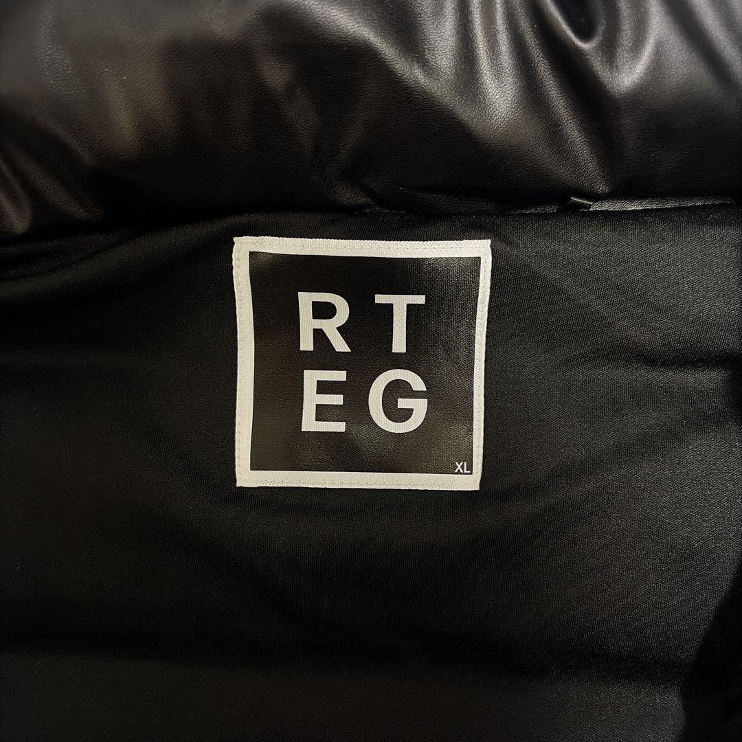 アダムスジャグラー　RTEG ダウンベスト y2k お兄系　光沢　モリモリ