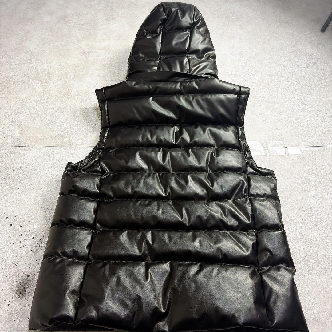 アダムスジャグラー　RTEG ダウンベスト y2k お兄系　光沢　モリモリ