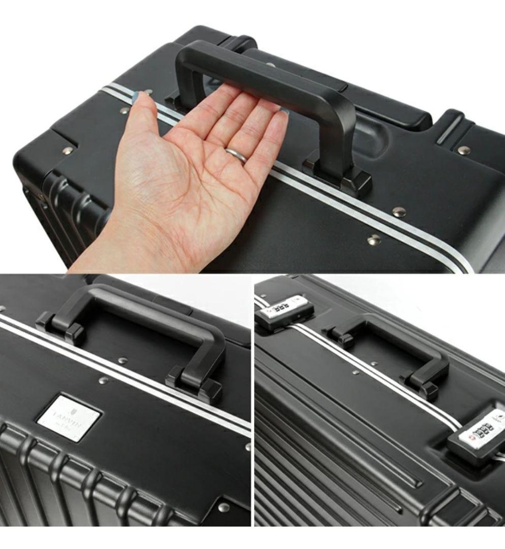 【momo】超美品♪ランバン オンブルー スーツケース 42L【ホワイト】