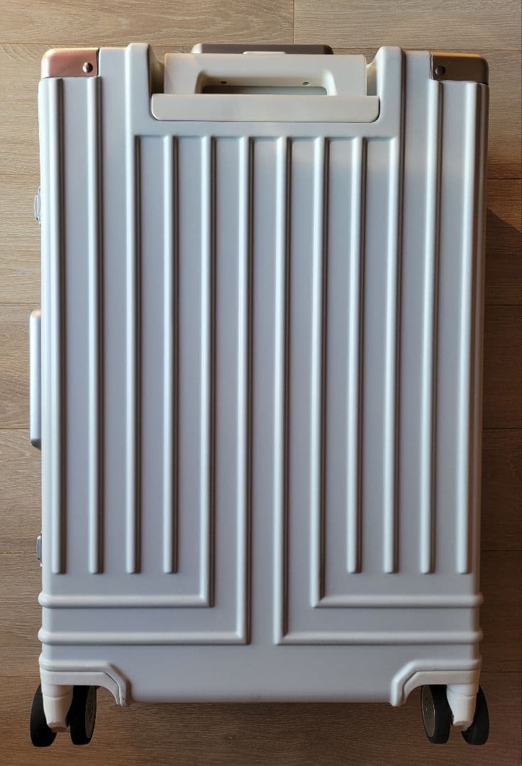 【momo】超美品♪ランバン オンブルー スーツケース 42L【ホワイト】