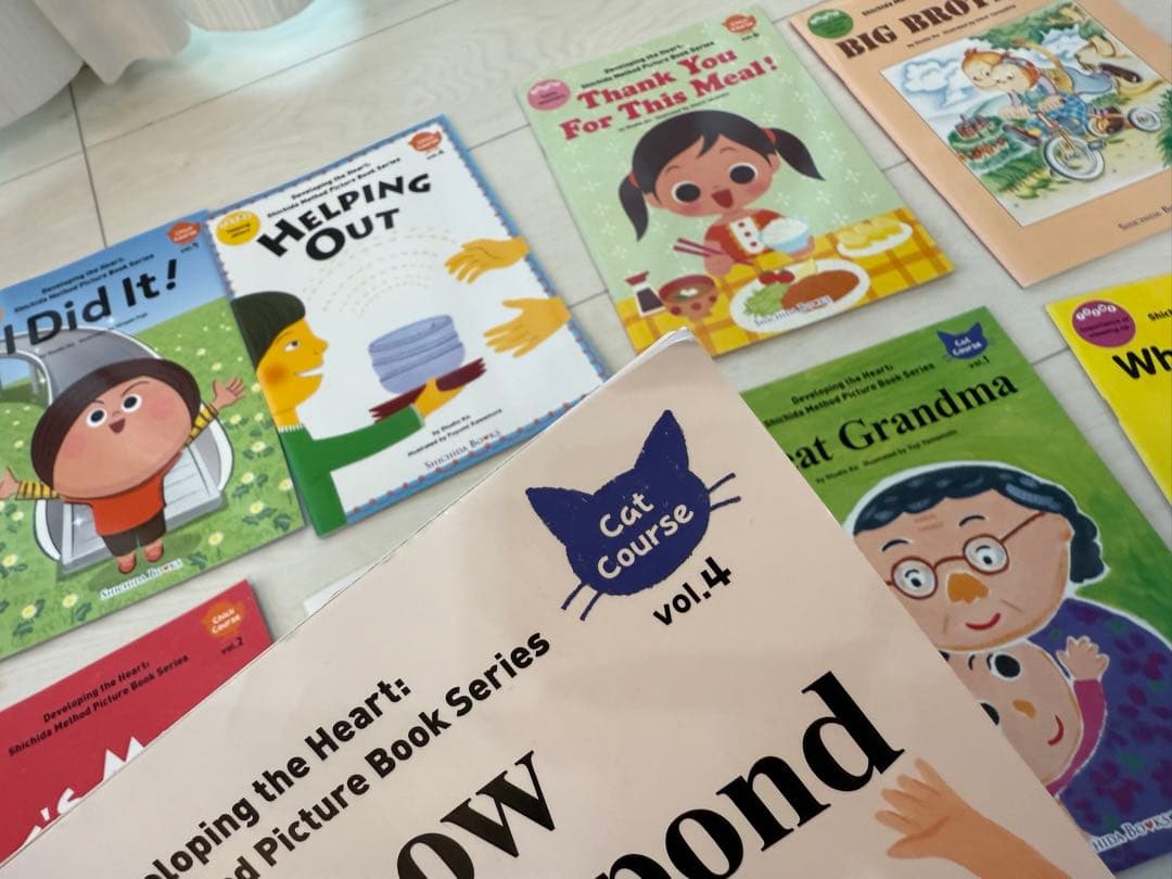 七田式　英語　えほん英語版 Chick & Cat Courses