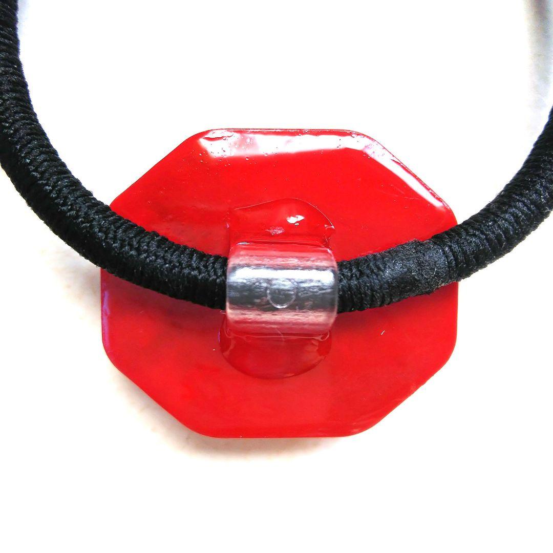 ヘアゴム レジン カラフル海がめさん かすみ草と貝殻