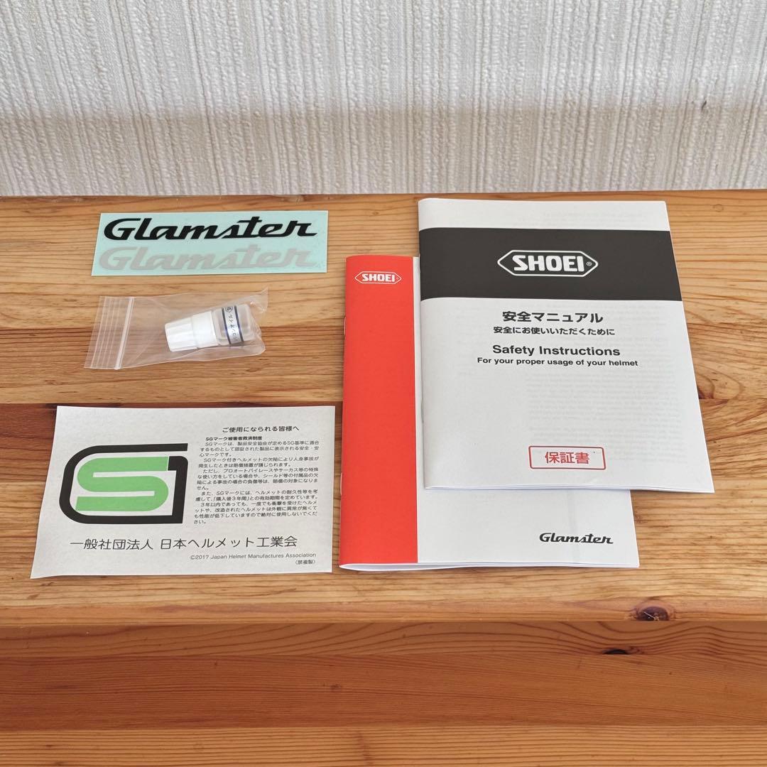 SHOEI Glamster バサルトグレー Lサイズ