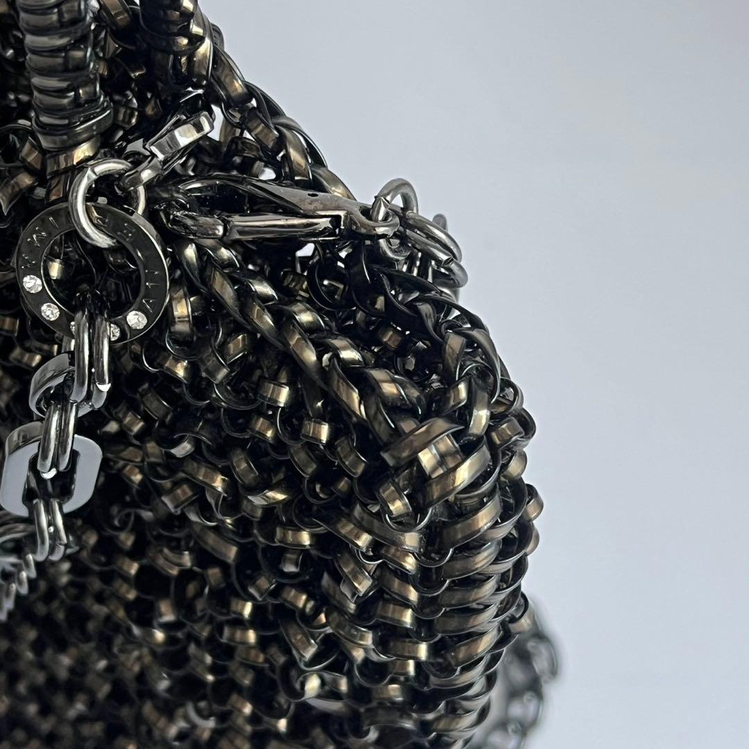 ✨未使用級✨　ANTEPRIMA スクエア　ワイヤーバッグ　ブラック