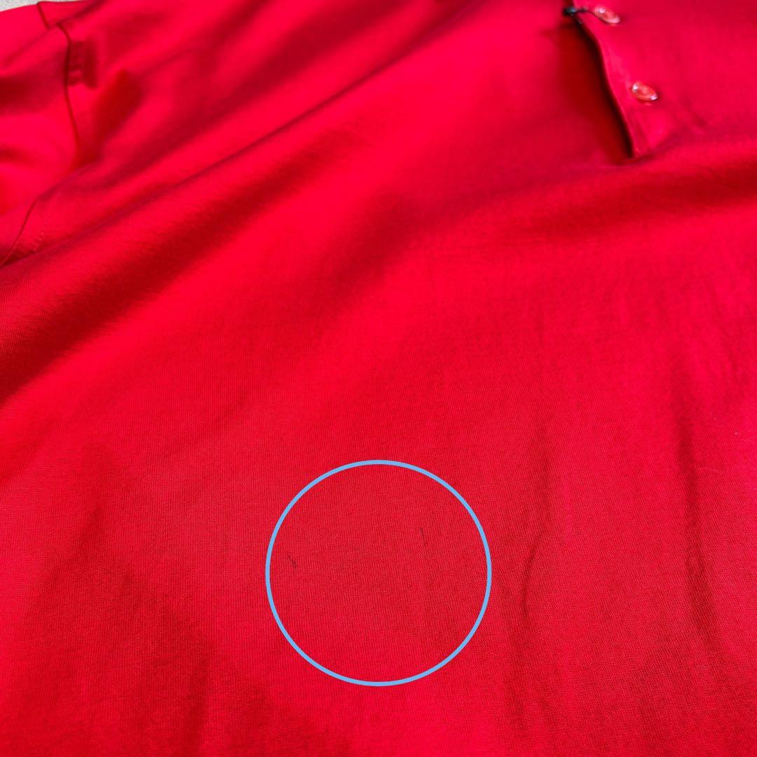 Charvet シャルべ ポロシャツ 赤 3