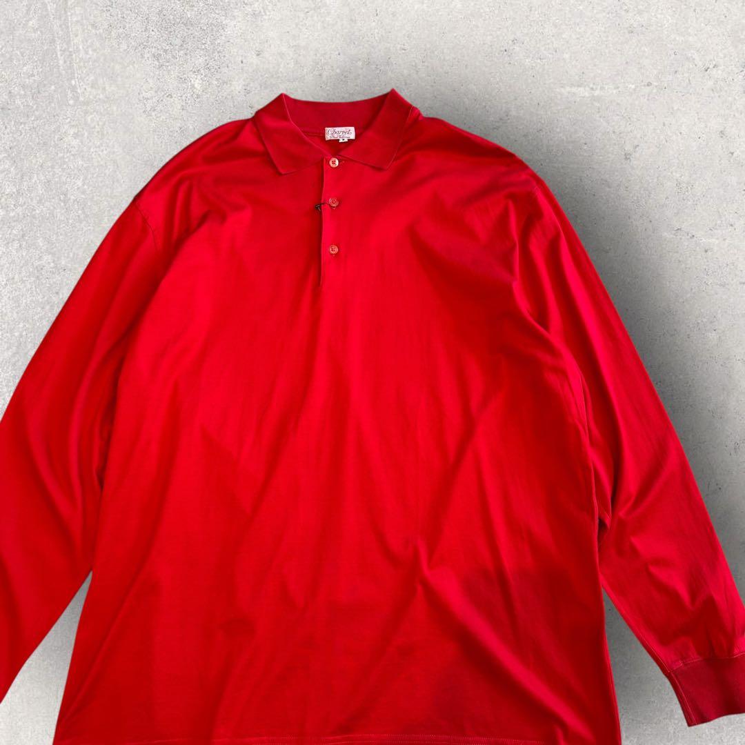 Charvet シャルべ ポロシャツ 赤 3