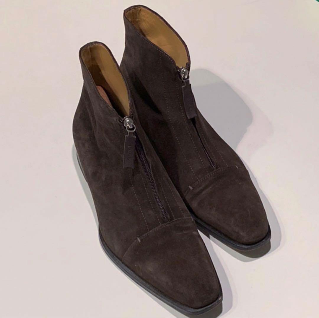 LOEWE ロエベ スウェードブラウンブーツ
