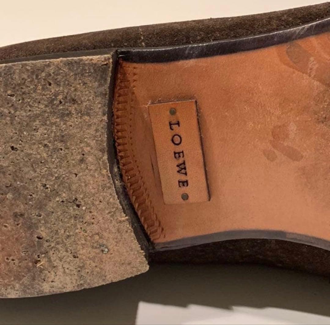 LOEWE ロエベ スウェードブラウンブーツ