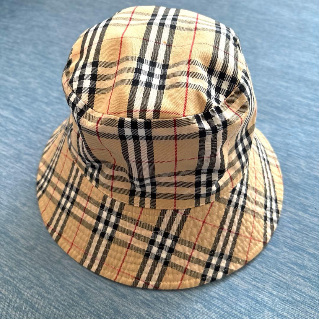 島さん専用 Burberrys チェック柄 バケットハット リバーシブル可能