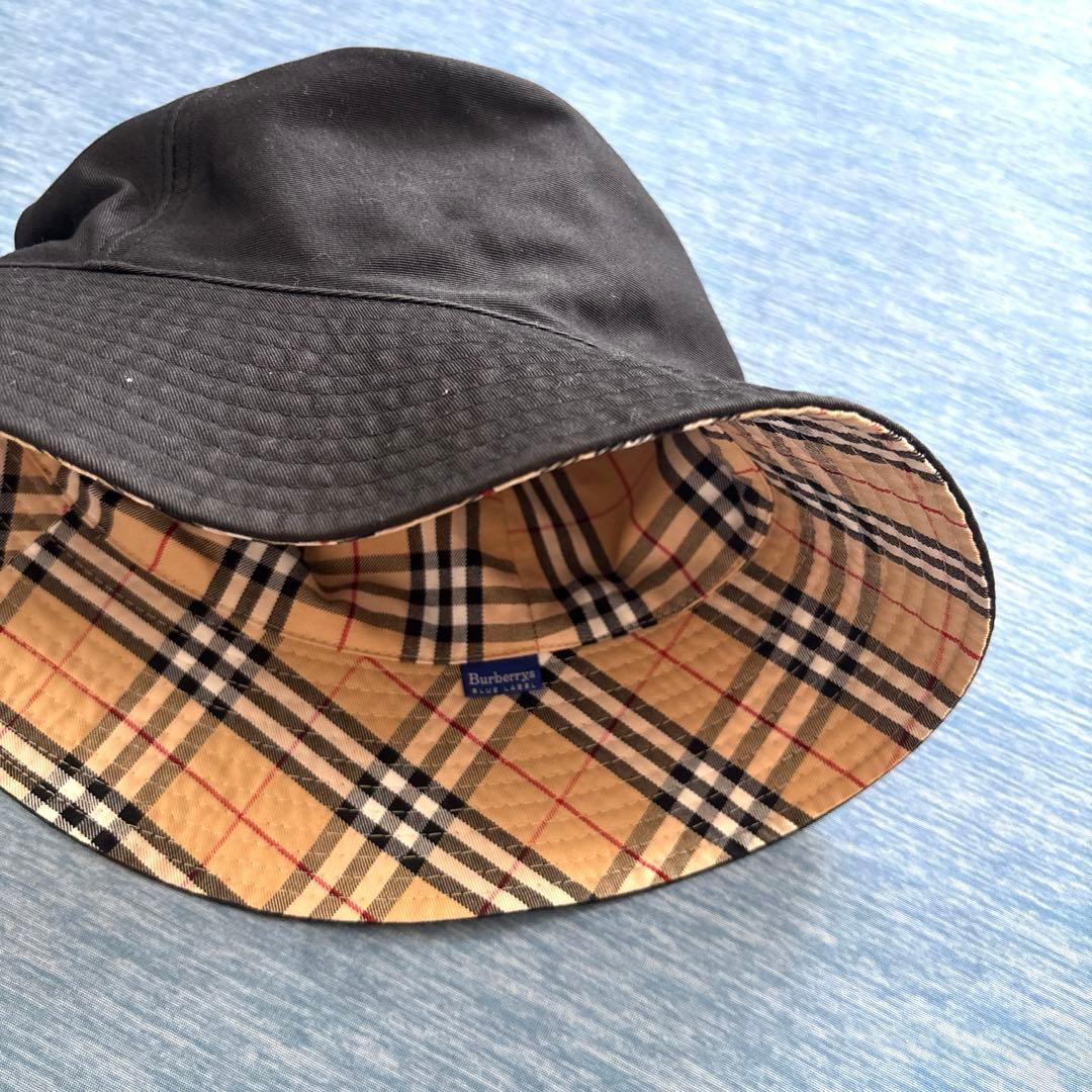 島さん専用 Burberrys チェック柄 バケットハット リバーシブル可能
