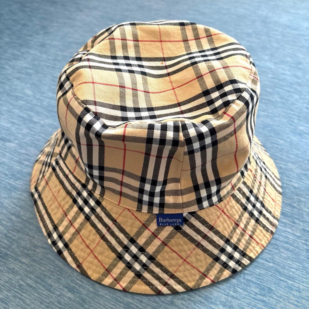 島さん専用 Burberrys チェック柄 バケットハット リバーシブル可能