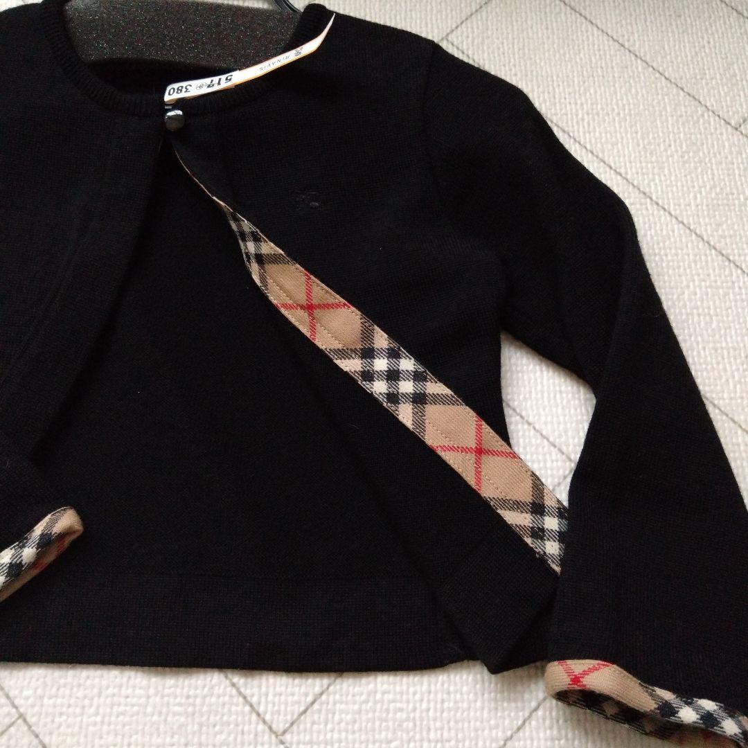 値下げしました　BURBERRY　ワンピース　ボレロ 110