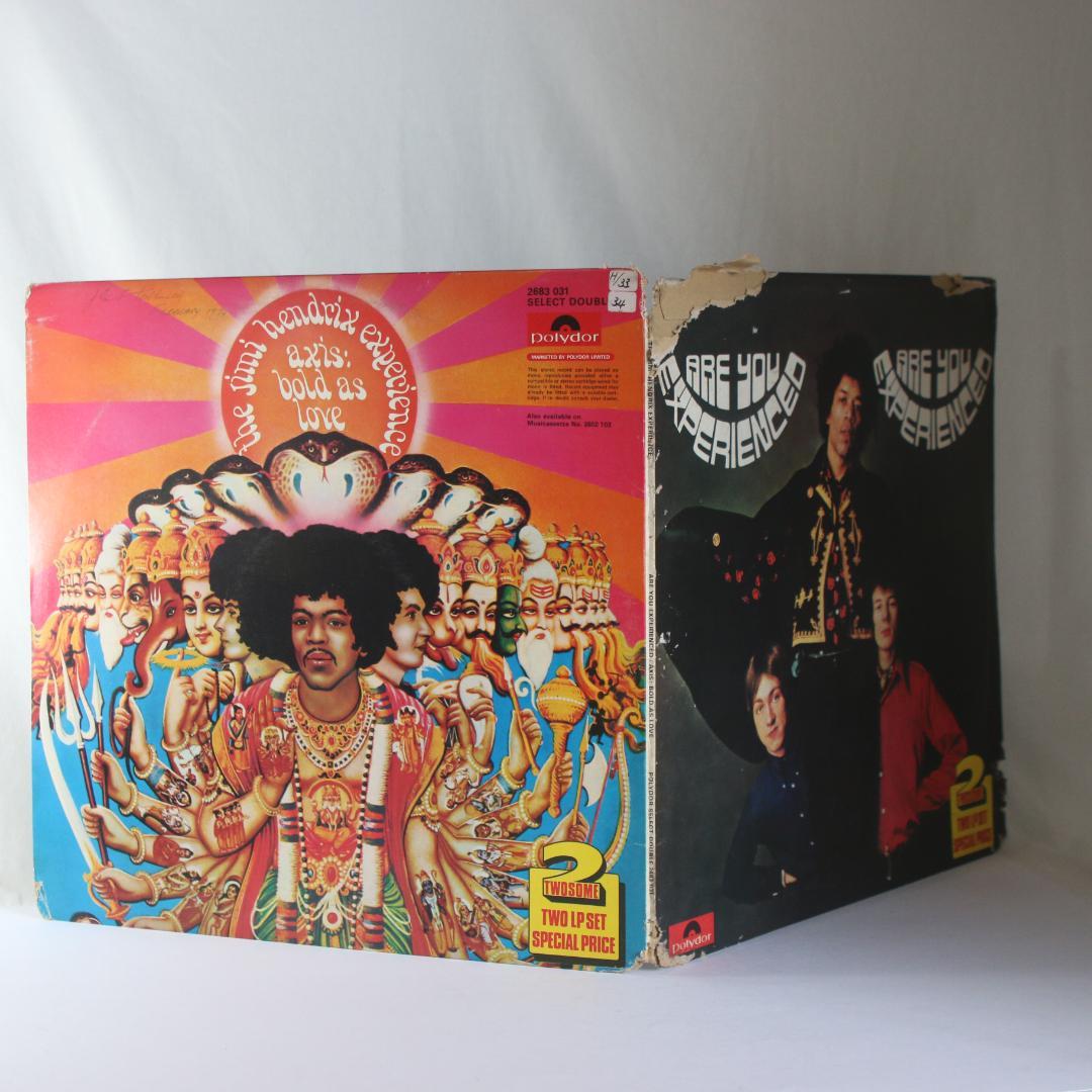 独LP Jimi Hendrix Are You Experienced 2枚組