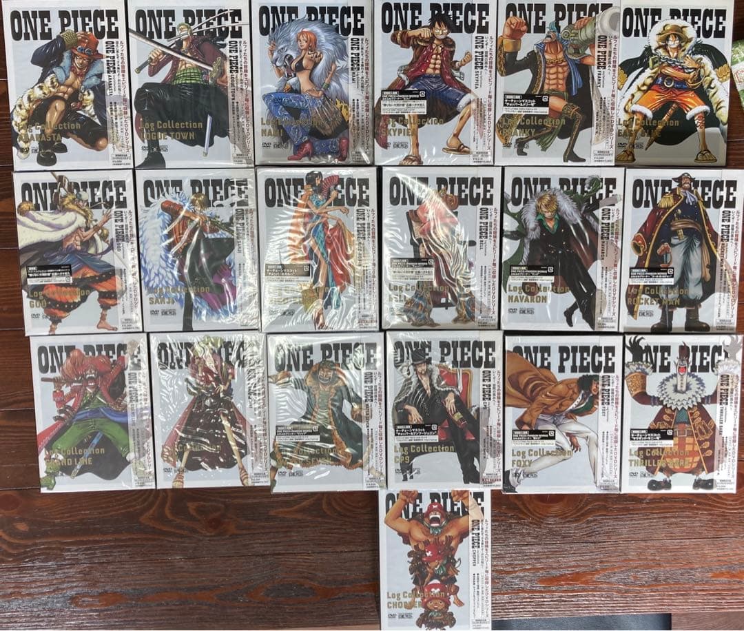 ONE PIECE Log Collection 4枚組