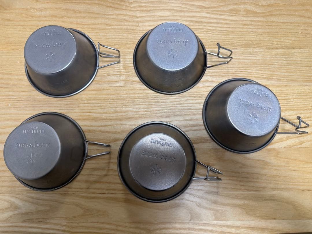 スノーピーク　チタンシェラカップ