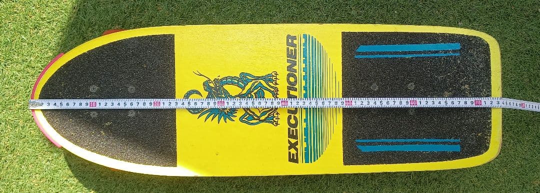 EXECUTIONER スケートボード イエロー/ピンク